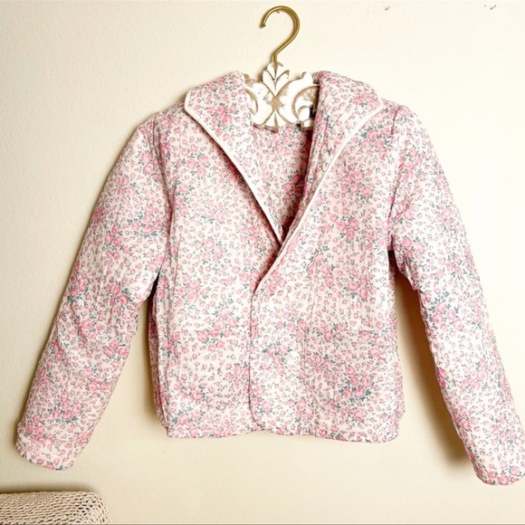 NWT LoveShackFancy Jolyn Reversible Floral Jacket - Picture 7 of 14
